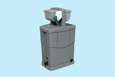 Portable hand washing station